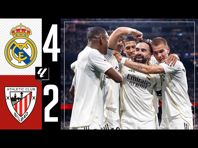 RESUMEN | Real Madrid 4-2 Athletic Club | LaLiga