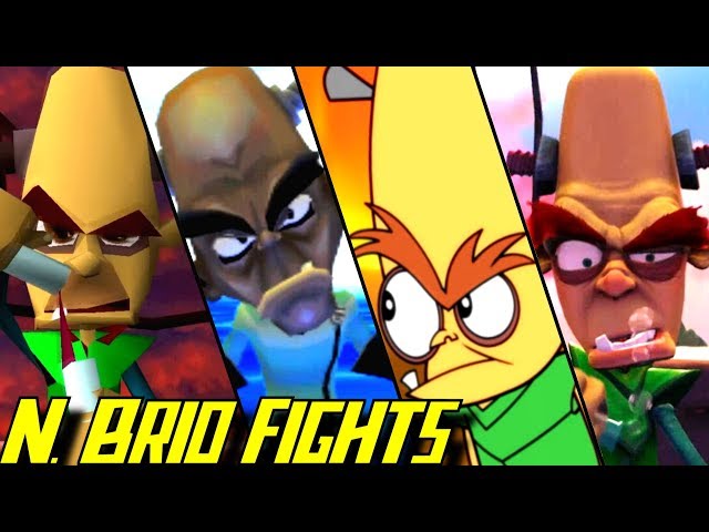 Evolution of Dr. N. Brio Battles in Crash Bandicoot Games (1996-2017)