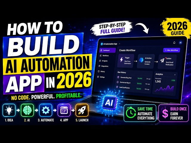 How to Build an AI Automation App in 2026
