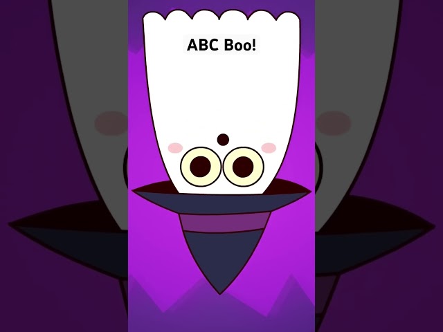 This spooky ABC song gets silly! BOO! 👻 #funlearningactivities #childrensmusic #supersimpleabcs