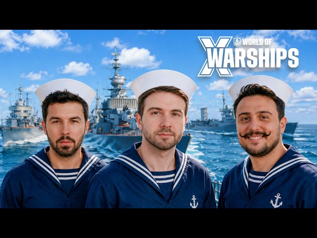 THREE SAILORS in WORLD OF WARSHIPS