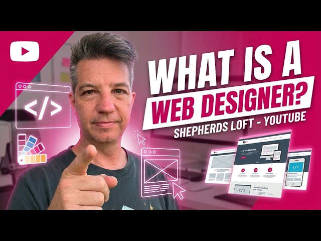 What is a web designer?