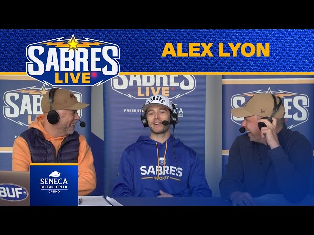 Alex Lyon on Goalie Gear And Growing Up In Minnesota | Sabres Live