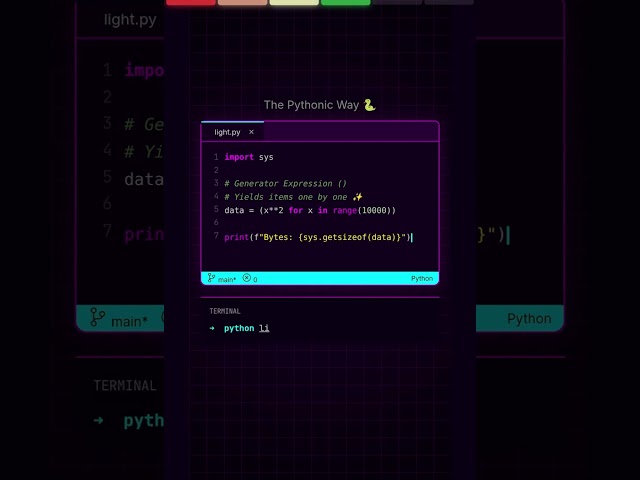 32  STOP Using Lists For Everything 🛑
