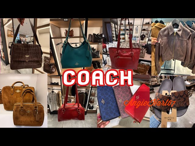 COACH OUTLET 👜 9/9 NEW COLORFUL FALL COLLECTION #handbags  #shoes @AngieHart67 #coach #coachoutlet 