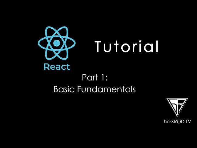 [TAGALOG] React JS Tutorial Part 1 - Basic Fundamentals