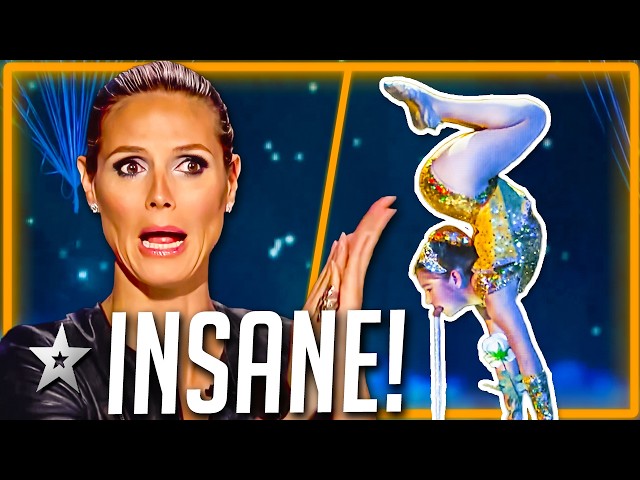 10 Year Old Contortionist SHOCKS The Judges On America's Got Talent!