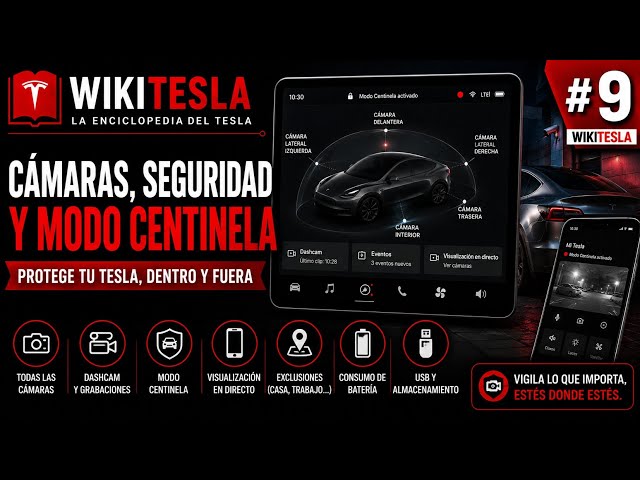 WikiTesla #9 | Modo Centinela y Cámaras: guía completa