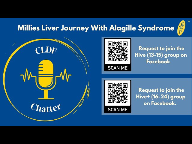 CLDF Chatter - Millie's Liver Journey With Alagille Syndrome - Podcast