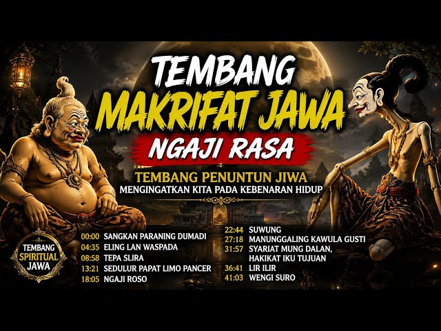 TEMBANG MAKRIFAT JAWA NGAJI RASA | Sangkan Paraning Dumadi • Manunggaling Kawula Gusti • Wengi Suro