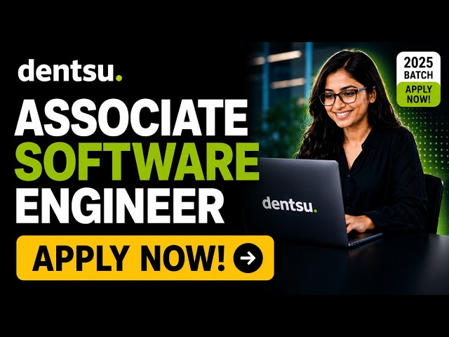 🚀 Dentsu Associate Software Engineer Hiring 2026 | DevOps Engineer | 0–1 YOE | Mumbai Location |2026