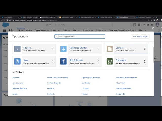 Salesforce Connect