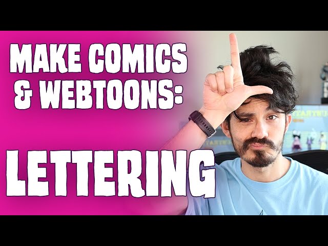 Webtoon Tutorial: How to Letter a Comic Book