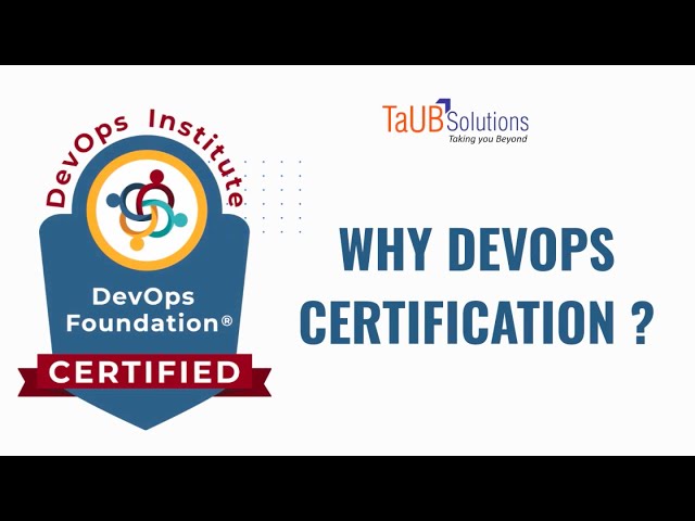 Why DevOps Certification?