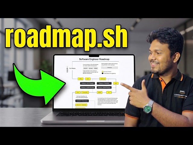 Software Engineer Roadmap එක හදාගන්න හොඳම Website එක | roadmap.sh Sinhala