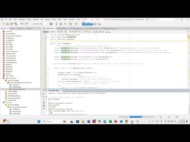 Java programming code ... Part 1 -2 and part 3