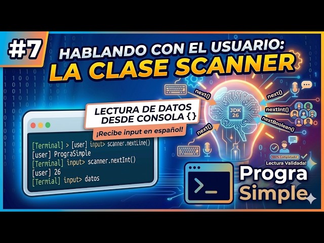 #7 Hablando con el usuario: la clase Scanner