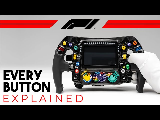 F1 Steering Wheel Buttons Explained | Formula 1 Explained