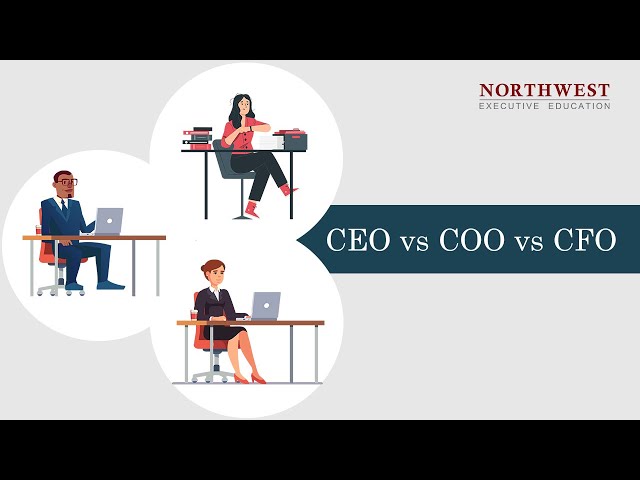 CEO vs COO vs CFO - Roles, Responsibilities and Salary