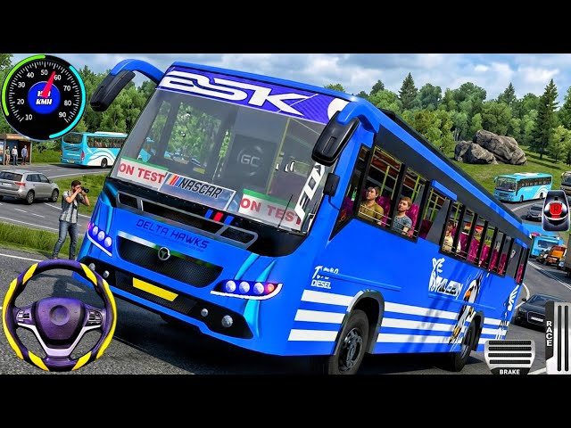 New Bus Simulator Kerala 2026: Indian Offroad Bus Driving Game - Bus Game Android Gameplay