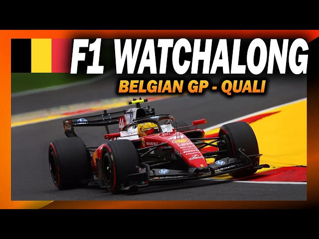 🔴 F1 Watchalong - BELGIAN GP - QUALI - with Commentary & Live Timings