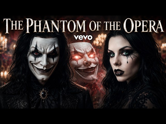 THE PHANTOM OF THE OPERA | Dark Gothic Metal | Gothic Horror Music Video | Cinematic 4K
