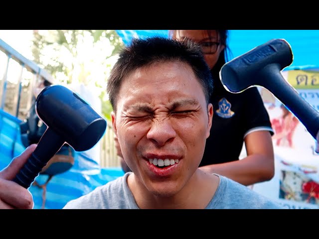 Thai HAMMER Massage ASMR           (20 MIN)