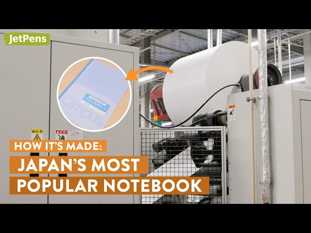 Inside Japan's Best-Selling Notebook's Factory | Kokuyo Campus Factory Tour ✨📓