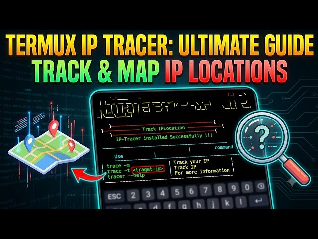 Termux IP Tracking Tutorial: How to Install & Use IP-Tracer