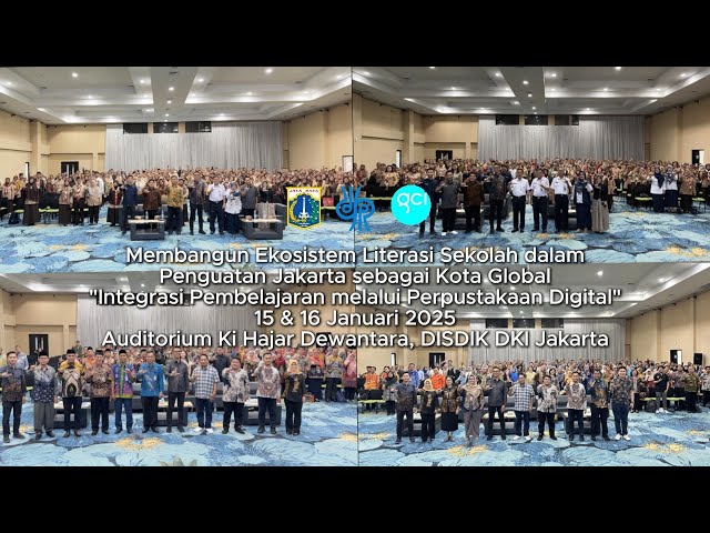Kolaborasi Inspiratif GCI & DisDik DKI Jakarta - 15 dan 16 Januari 2024.