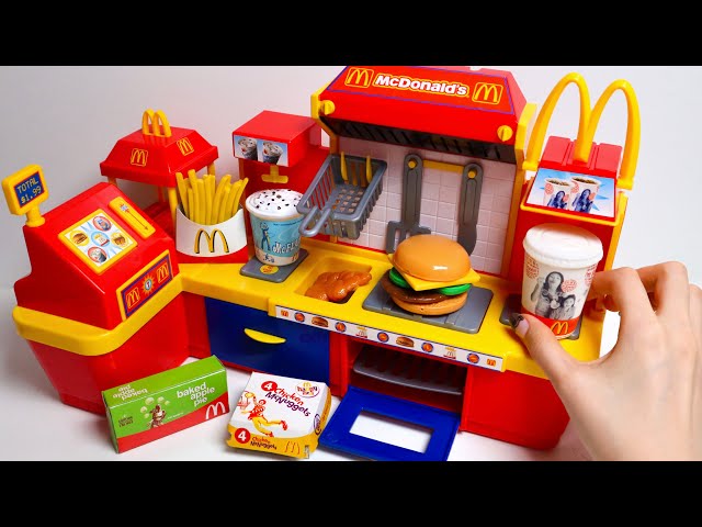 Toy asmr 🍟 McDonald’s Style Kitchen Playset ASMR Satisfying with Unboxing | Review Toys
