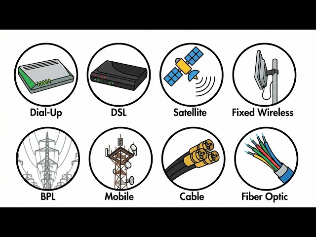 Every Type of Internet Connection Simply Explained