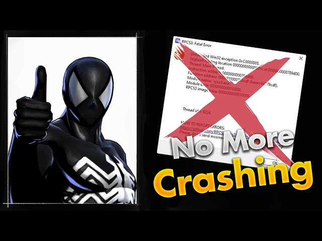 How to Stop RPCS3 games from Crashing