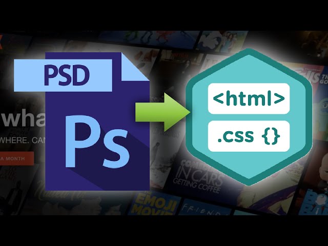 How to Convert a PSD to HTML/CSS