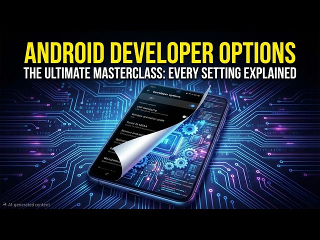 I Tested Every Android Developer Option So You Don't Have To . #Android #DeveloperOptions