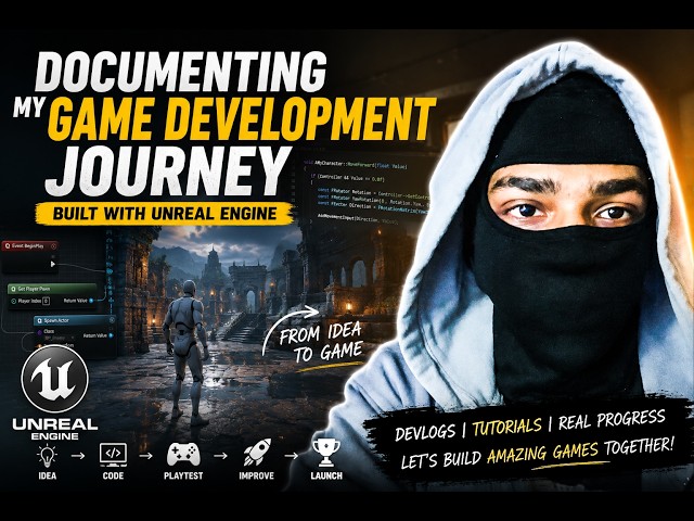 Starting my game development journey with Unreal Engine! Sharing develops.