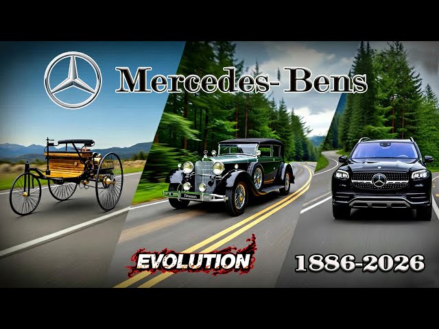 Mercedes Benz Evolution 1886–2026  From the First Car to Modern Luxury