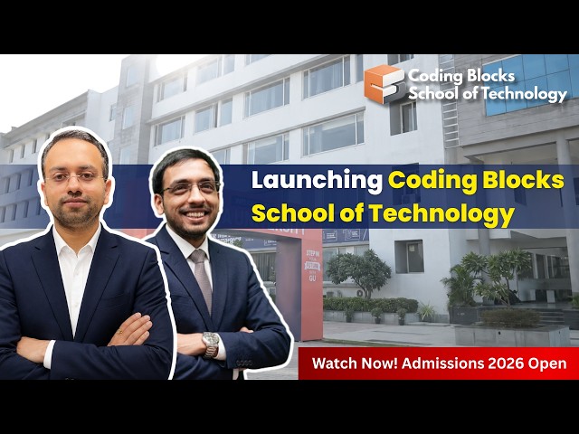 Coding Blocks Launches AI First - Engineering College