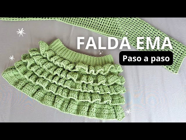 You'll love crocheting this skirt for girls in all sizes!