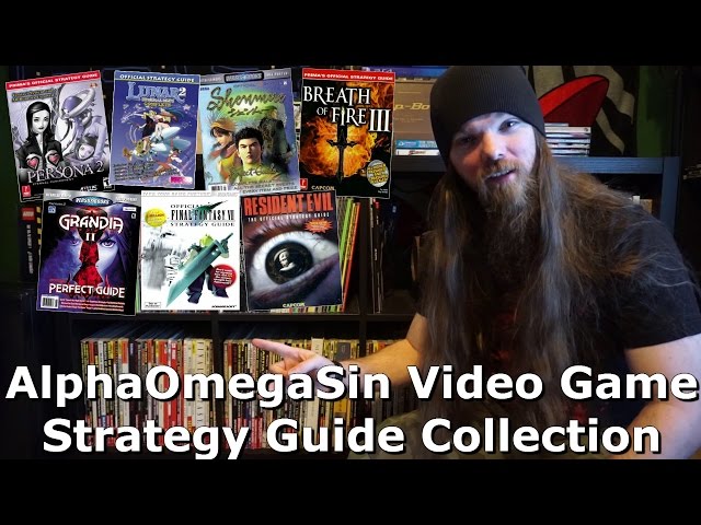 AlphaOmegaSin Video Game Strategy Guide Collection