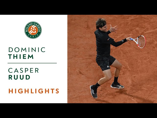 Dominic Thiem vs Casper Ruud - Round 3 Highlights I Roland-Garros 2020