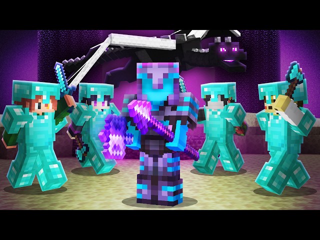 Maestro de la maza lanza contra Minecraft SMP