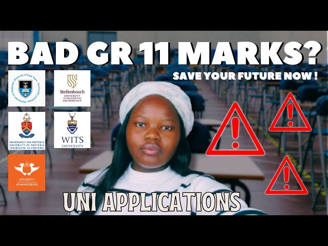Bad grade 11 results?// how to still get accepted into uni📖