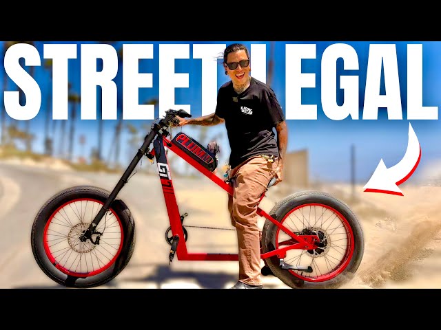 PLUMM Motorbikes is BACK! NEW GT7 Chopper E-Bike First Look & Speed Test!