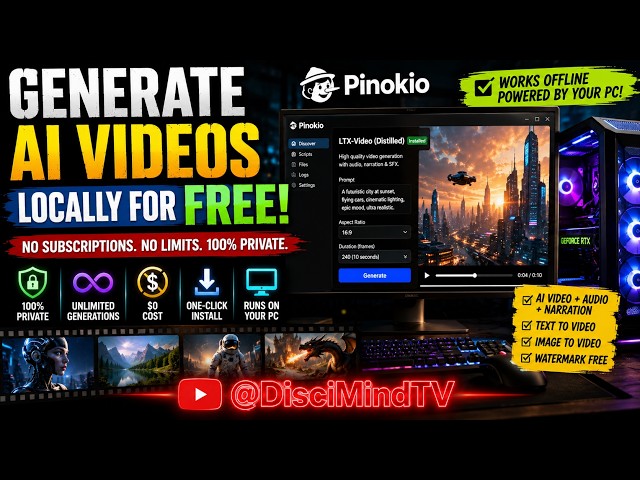 Your PC Can Now Generate Unlimited AI Videos
