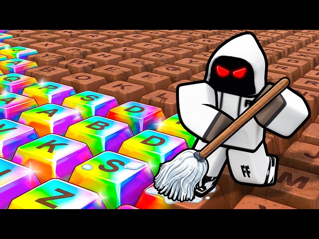 ROBLOX CLEAN THE KEYCAPS..