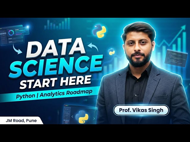 Intro to Data Science | Data Analytics | Python | Roadmap | Vikas Singh