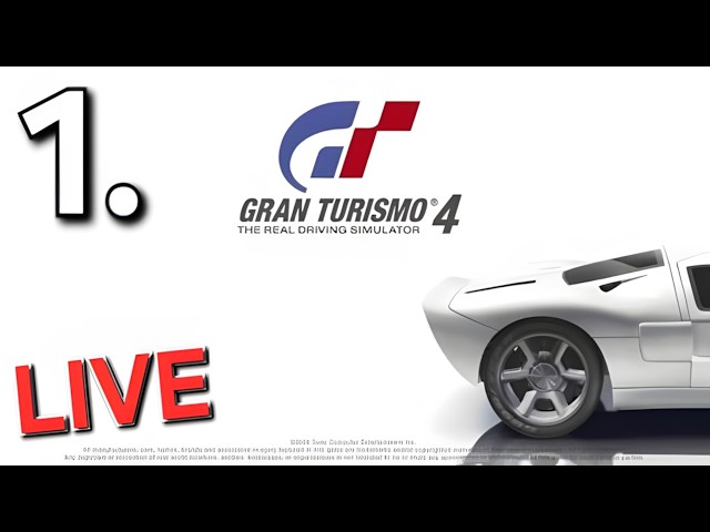 Gran Turismo 4 - LIVE #1