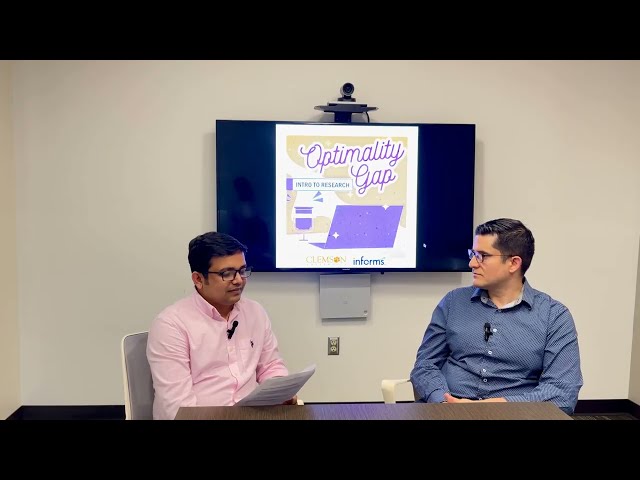 Optimality Gap Podcast S04E05: Dr. Adolfo R. Escobedo from North Carolina State University