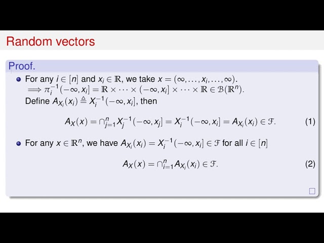 PRP 05: Random Vectors
